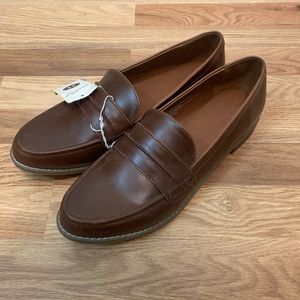 Universal Thread Brown Leather Loafers